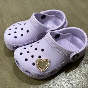 Crocs purple toddler C7